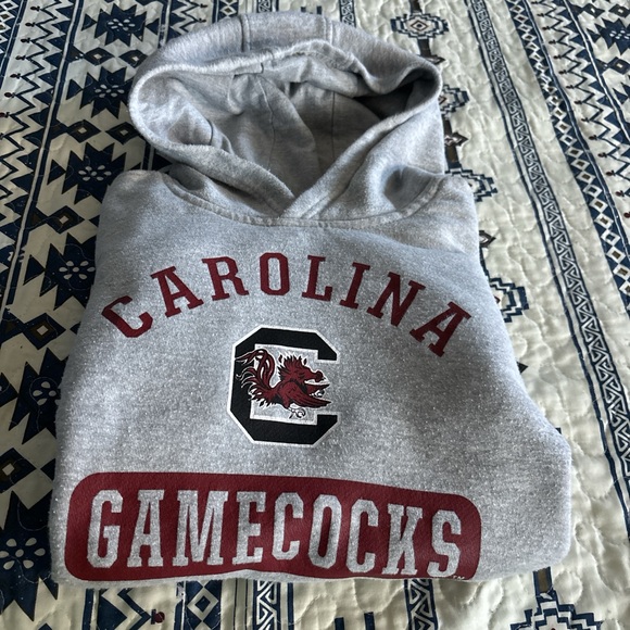 Carolina Gamecocks Kids Gray Hoodie - Picture 4 of 4